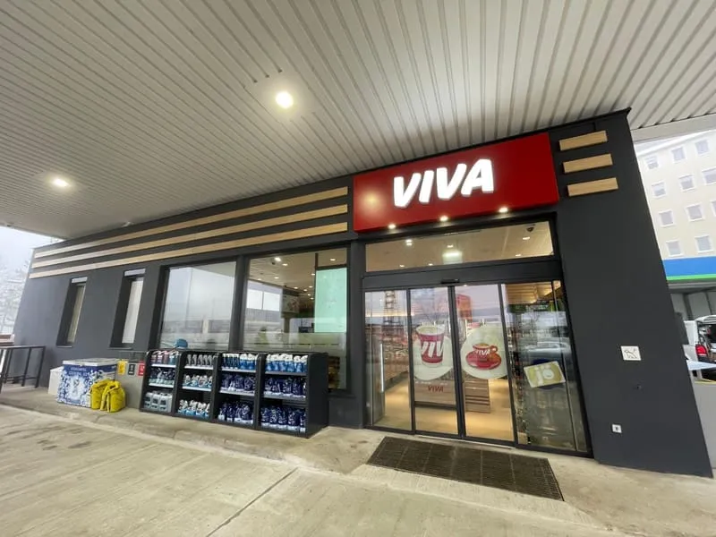 Viva-Filialisten-Branding einer Handelskette